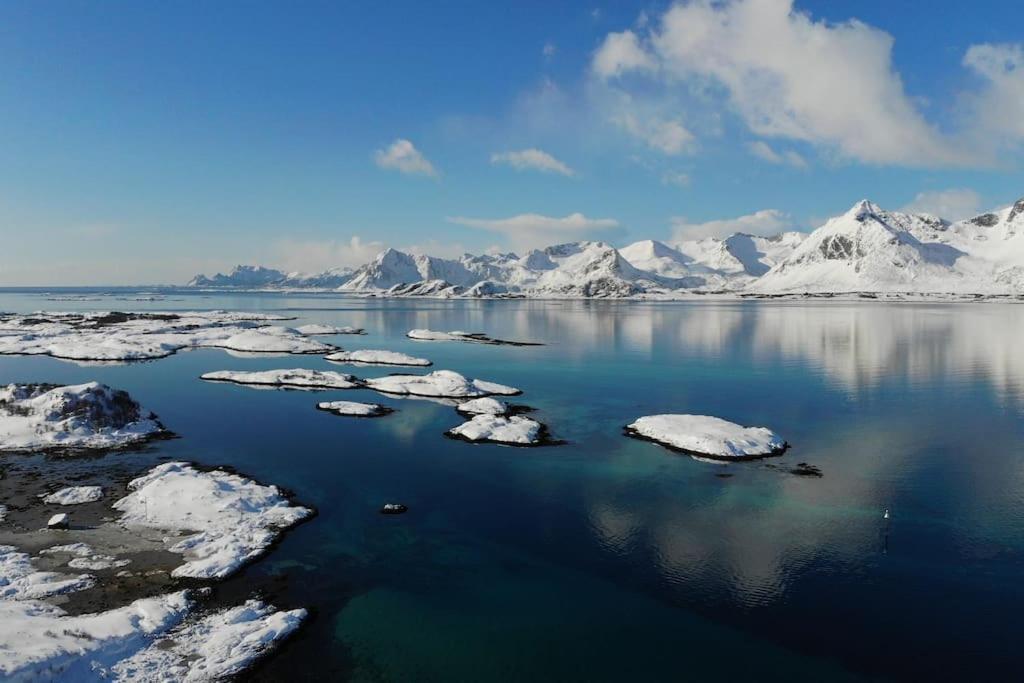 Вилла Lyngvaer Luggombu Kleppstad Экстерьер фото